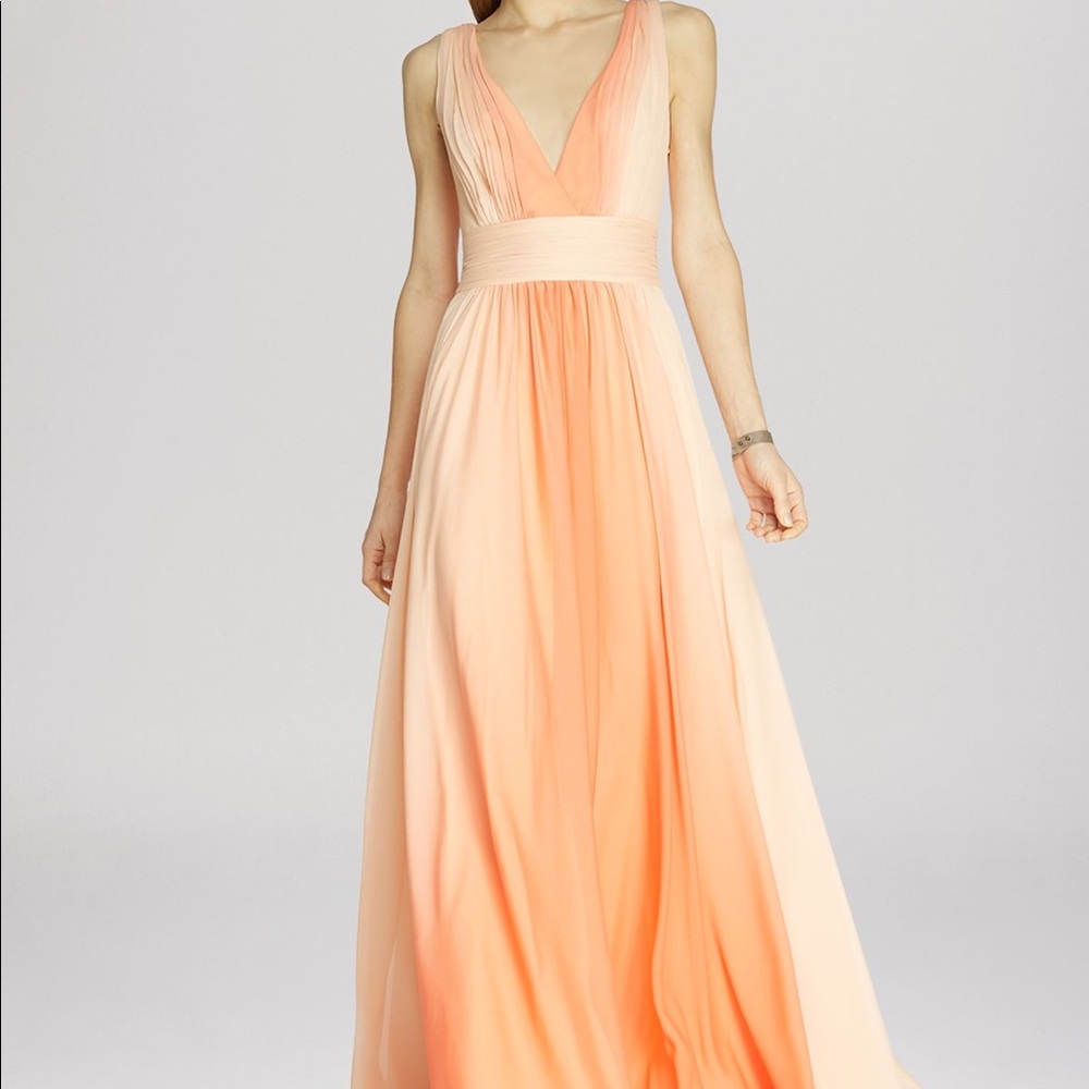 NWT Halston Heritage Ombré gown